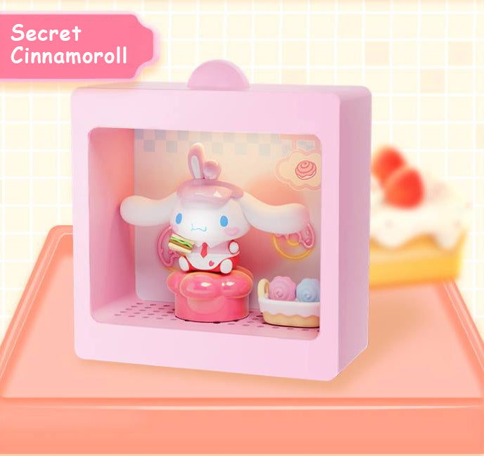 Sanrio Characters Light-Up Mini Box Diorama Blind Box Restaurant Theme