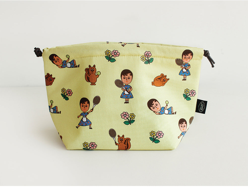 1537 Made in Korea Oxford Cotton Insulated Lunch Pouch – 3 Styles