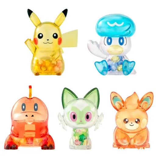 Bandai Pokémon Crystal Coat Figure – Series 5 (Random Box)