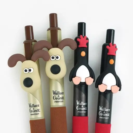 Wallace & Gromit Character Mini Gel Pens – Gromit & McGraw