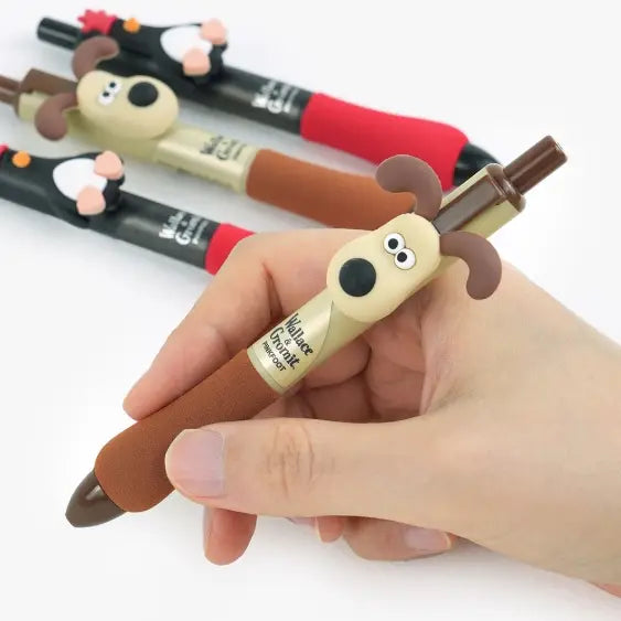 Wallace & Gromit Character Mini Gel Pens – Gromit & McGraw