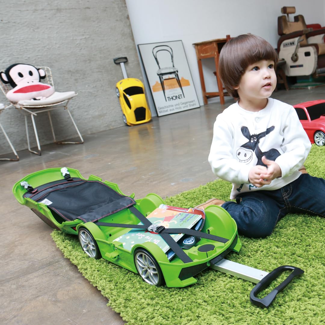 Volkswagen Beetle Kids Ride-On Suitcase Pink– Officially Licensed