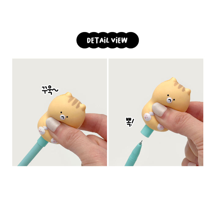 Soonddeok Squeeze Gel Pen – 4 Character Series