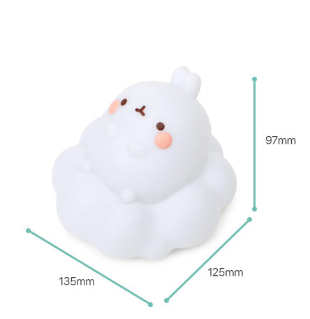 Molang Mood Light – Soft Silicone Night Lamp