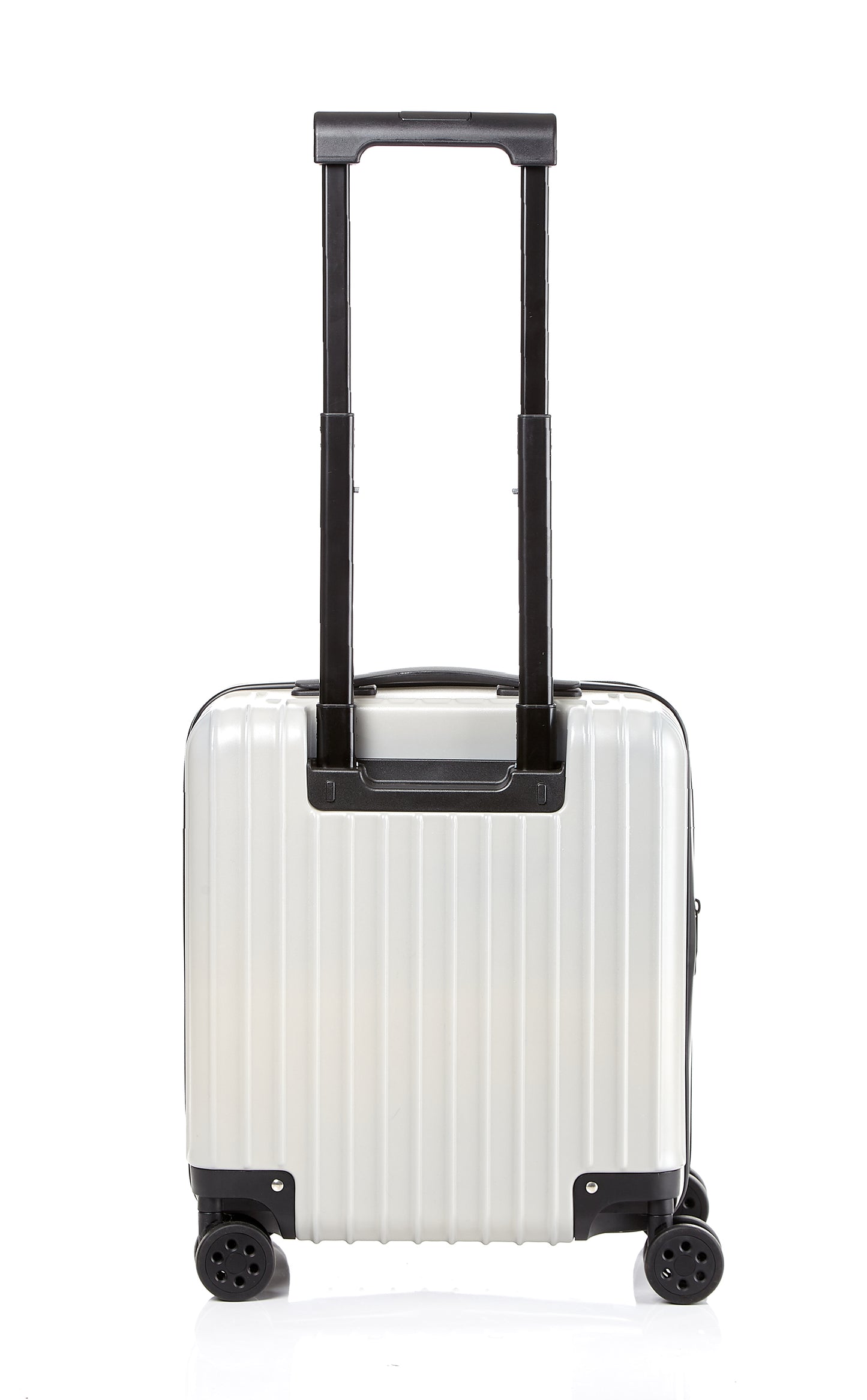 Go Beyond 17" Carry-On Ivory Pearl Expendable Zipper