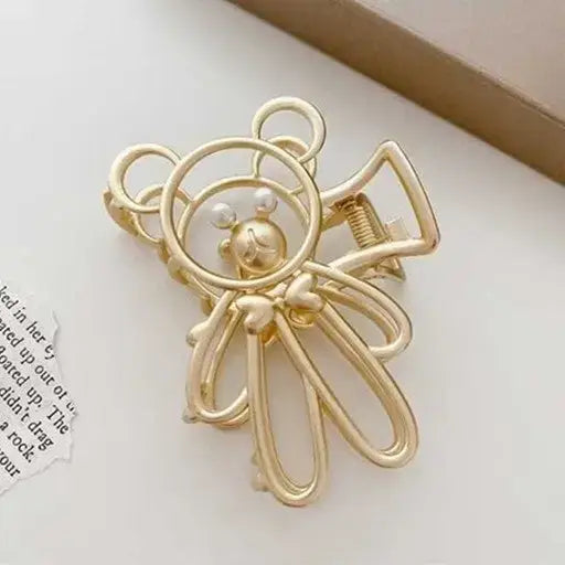 LISA Metal Bear, Rabbit Shape Hair Clip Claws Pins (SALE)