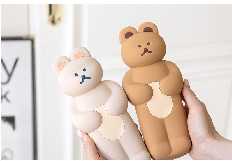 3D Bear Soft Bear Pencil Case/Beauty cosmetic Pouch School Office