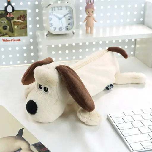 Wallace & Gromit Plush Gromit Dog Pencil Case Pouch