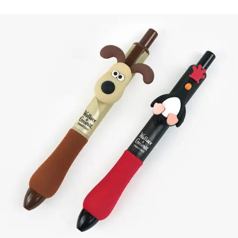 Wallace & Gromit Character Mini Gel Pens – Gromit & McGraw