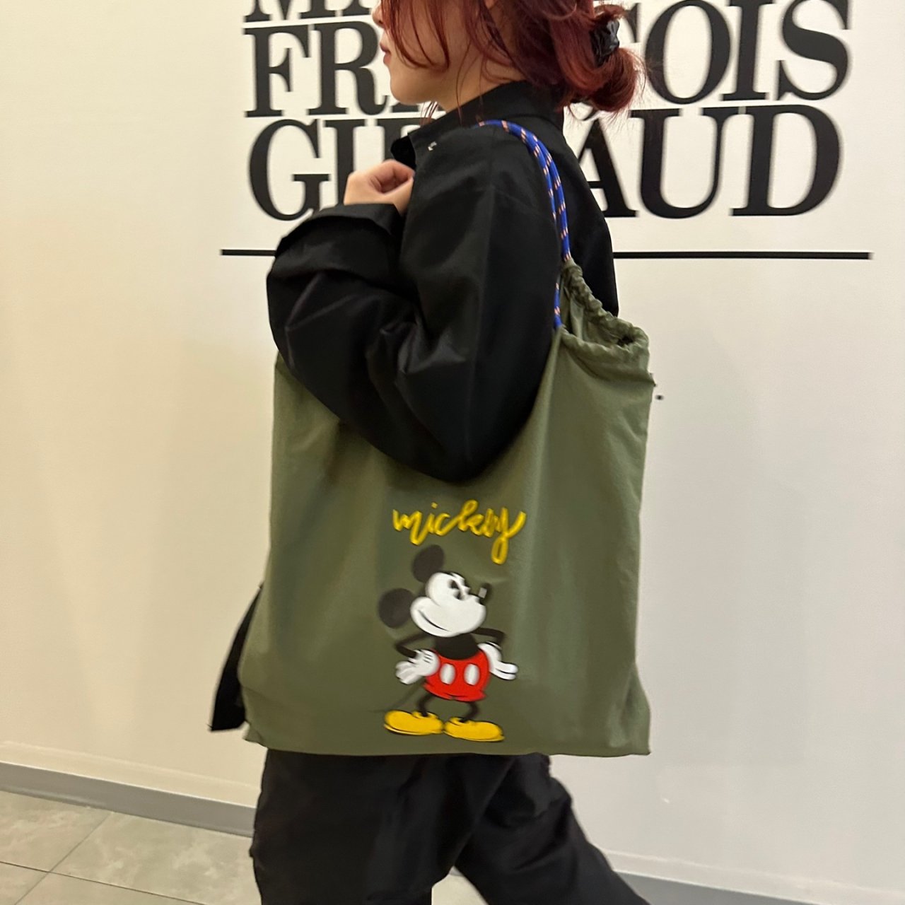 Mickey Light daily Bags- Disney official rope shoulder Bags-