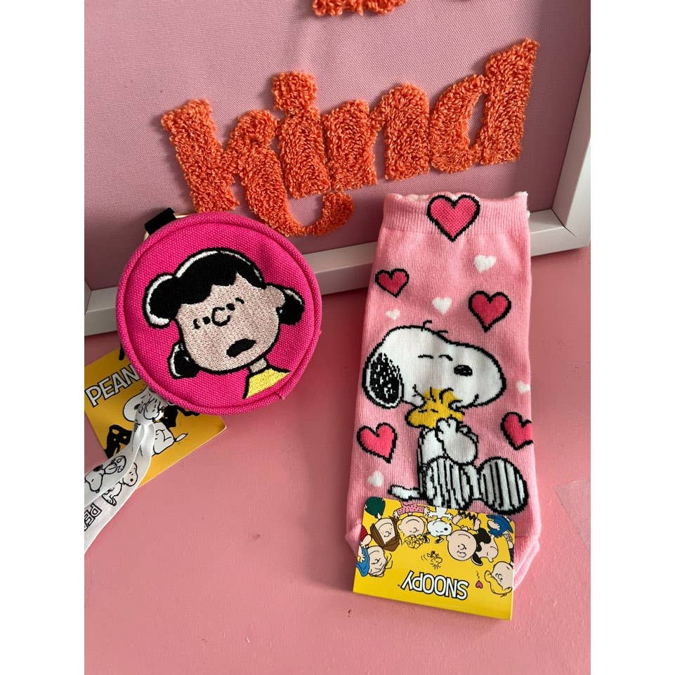 Peeanuts Snoopy Charlie Brown ankle Socks/ Cotton Ultra Soft women Socks-5Pcs