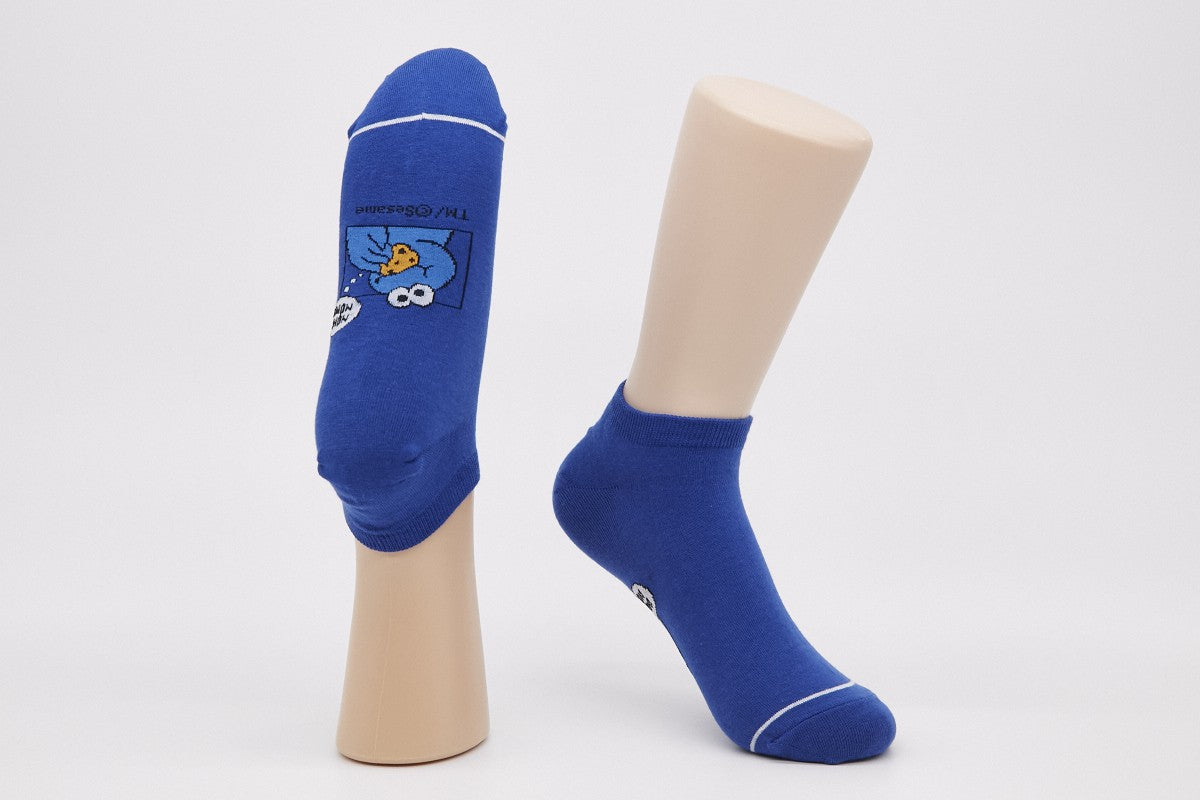 Sesame Street Ankle Socks 5 color mix set - Luckyplanetusa