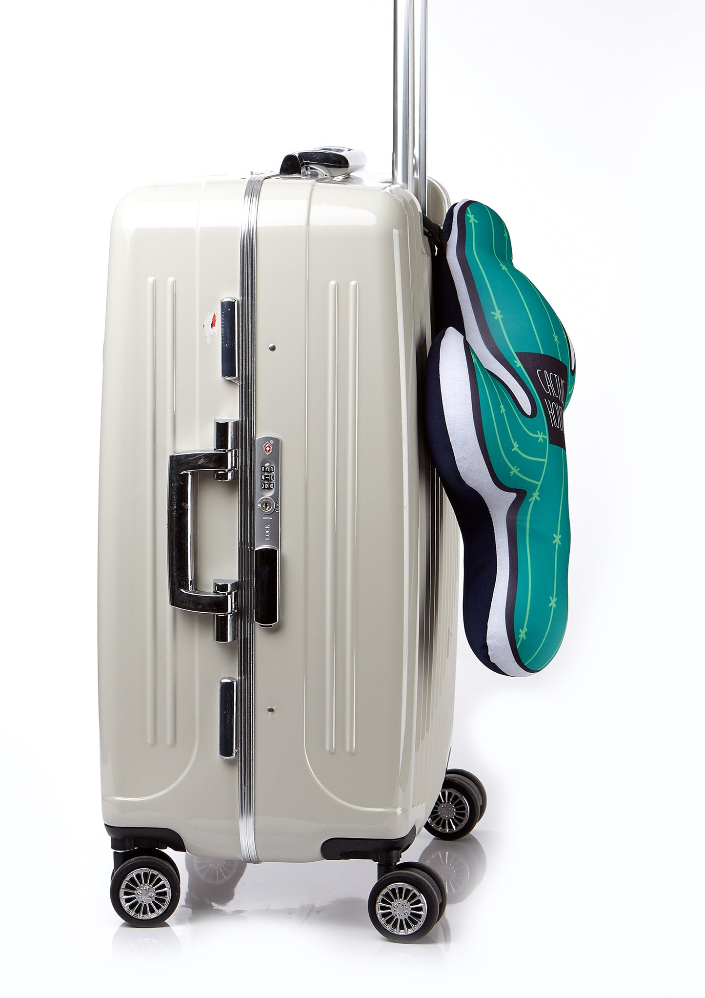 LUCKY PLANET 2 in 1 Travel Neck Pillow Cushion -Cactus Transform to Neck Cushion/Luggage Holding - Luckyplanetusa