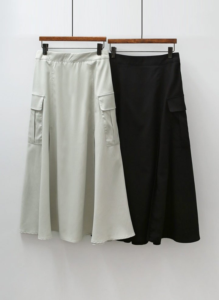 Side Pocket Sooji Skirts
