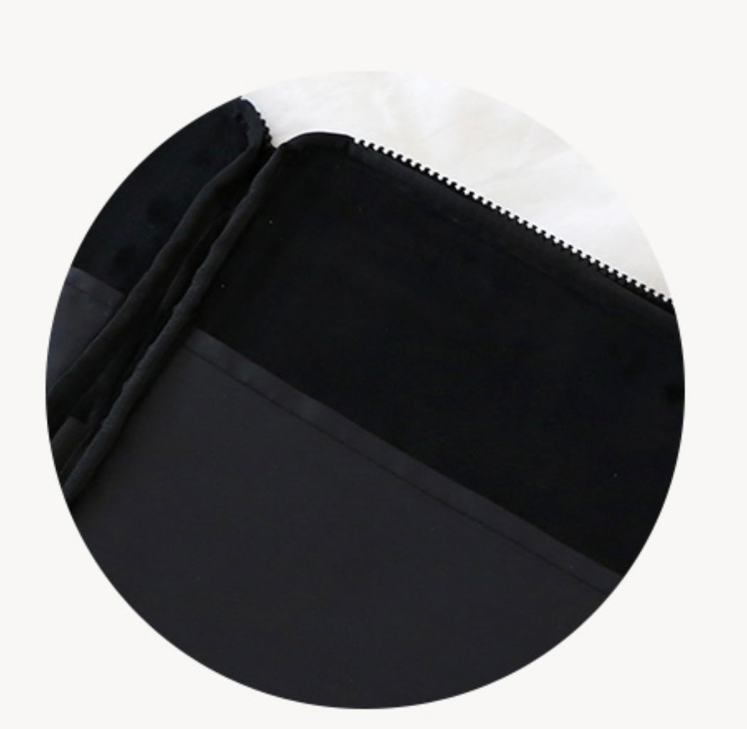 Fuzzy googly eyes pompom 11” iPad pouch