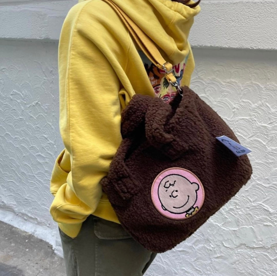 Free Shipping-Peanuts Fluffy Daily Bag - Luckyplanetusa