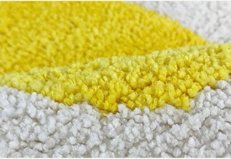 Cute Shaped Tufted Bath Rug- Egg, Bear