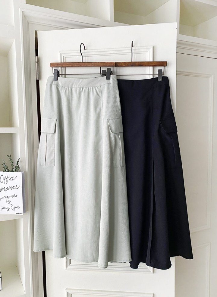 Side Pocket Sooji Skirts