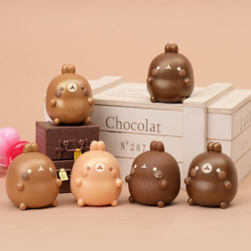 Choco Molang Blind Box Figures – Chocolate Series
