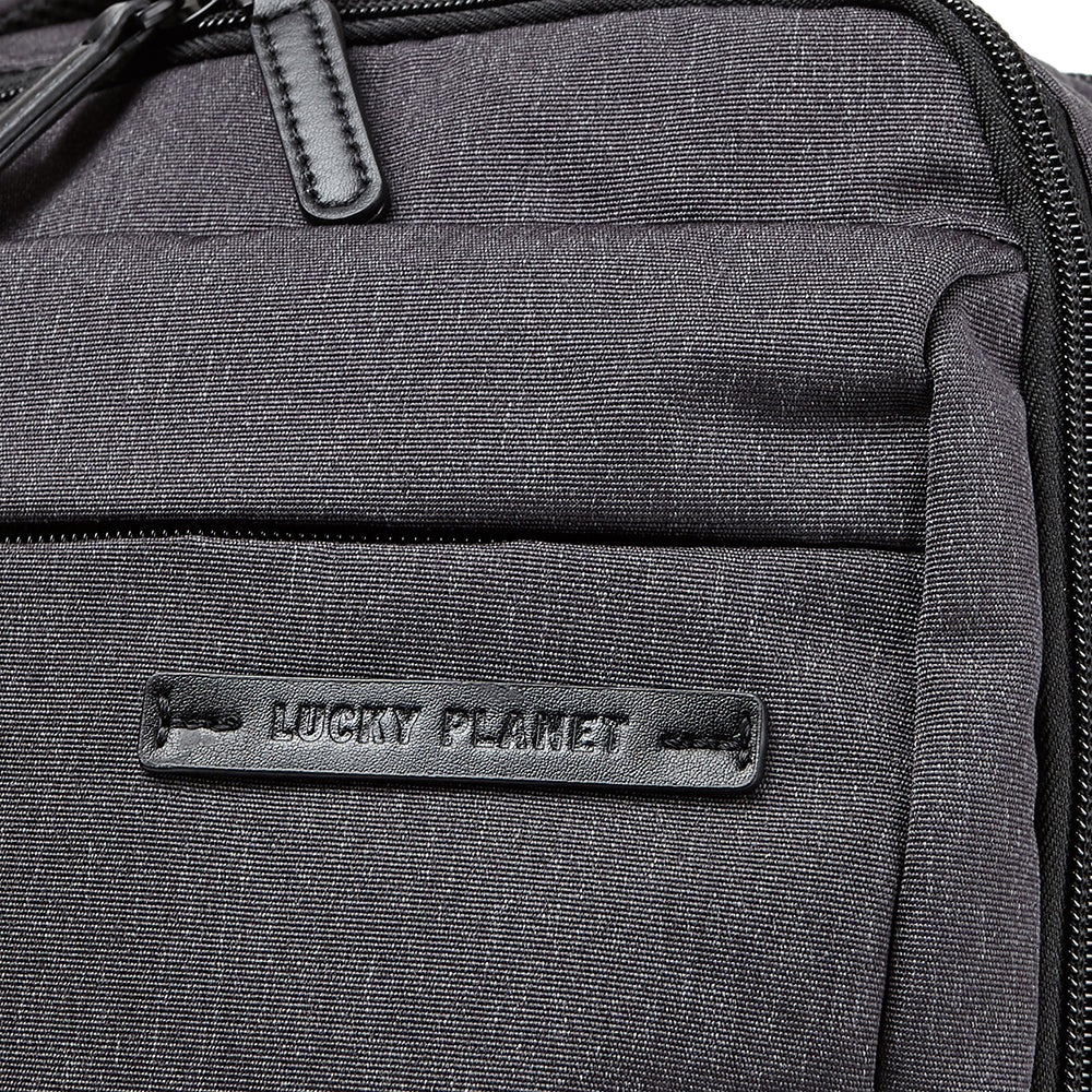 Alpha Backpack 17 with Laptop Sleeve Compact Design Charcoal Gray