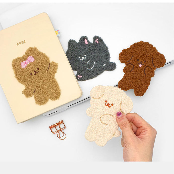 Ppuggly Fabric Sticker notebook laptop deco