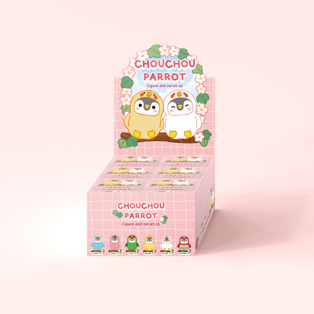 Chouchou Parrot Figure Doll Series 05 – Tropical Penguin Friends