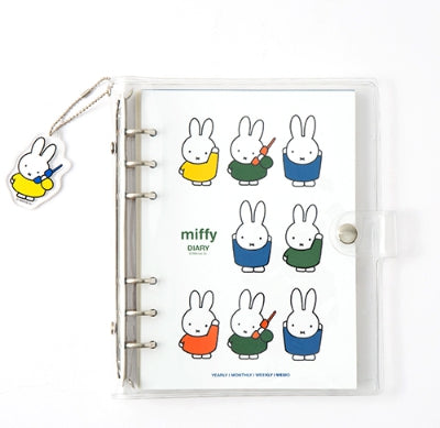 Miffy 2026 Updated Planner Diary with keyring , sticker Set