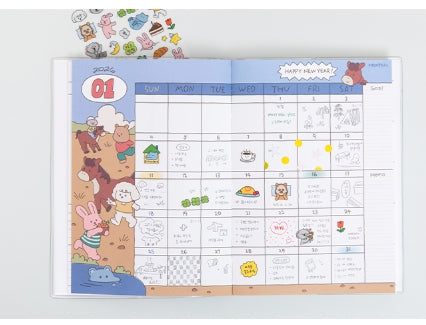 Dailylike 2026 My Buddy Diary Planner Journal