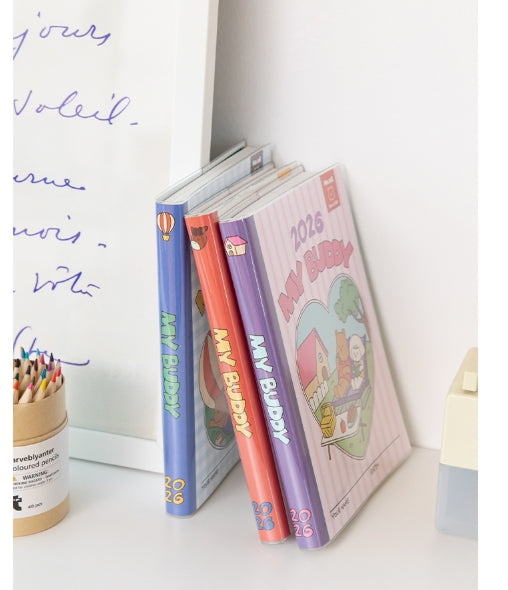 Dailylike 2026 My Buddy Diary Planner Journal