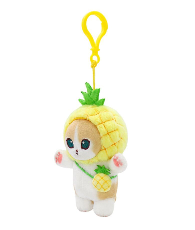 Mofusand Fruit Costume Plush Keychain – 4 Designs (9cm)
