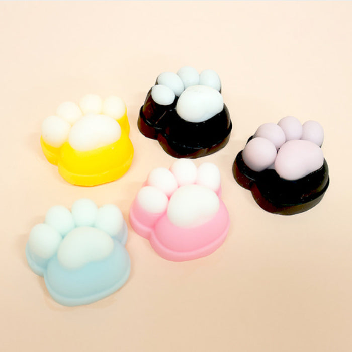 Kitty Paw Pop Squishy 5 Colors Random Box