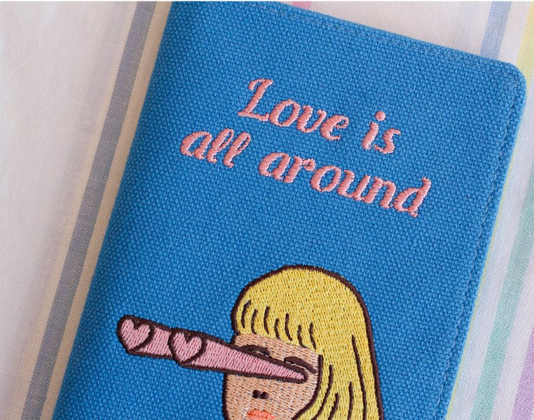1537 Passport Cover Protect Travel Wallet-Luxury Embroidered