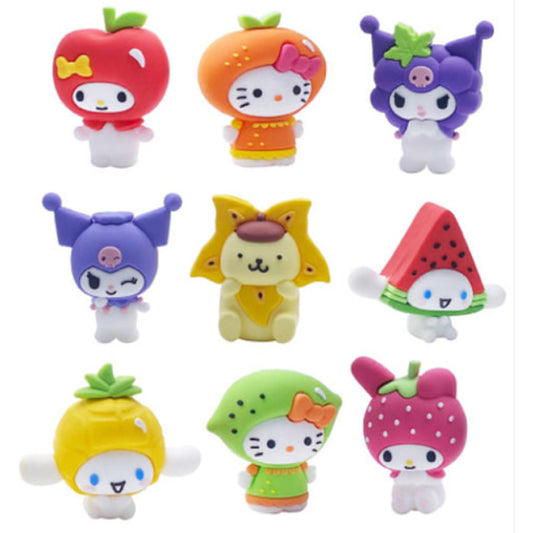 Hello Kitty and Friends Tutty Frutty Collectible Capsule Figures Random