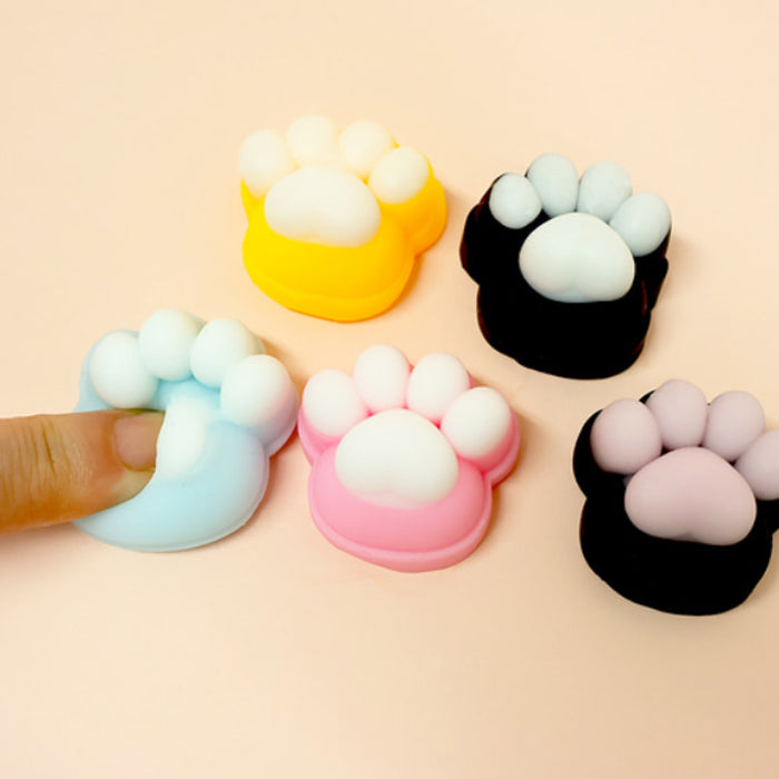 Kitty Paw Pop Squishy 5 Colors Random Box