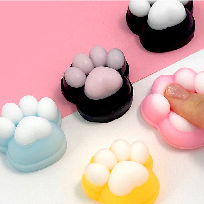 Kitty Paw Pop Squishy 5 Colors Random Box