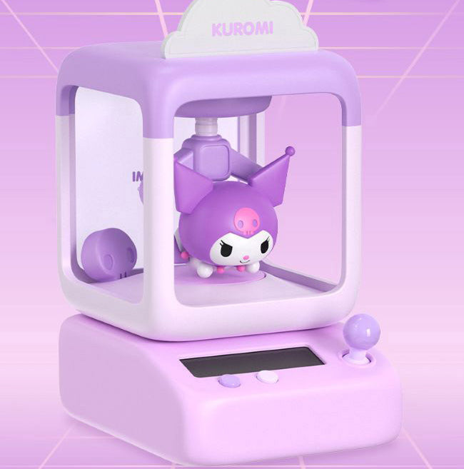 Sanrio Mini Crane Game Figures – Light & Spin Display Series