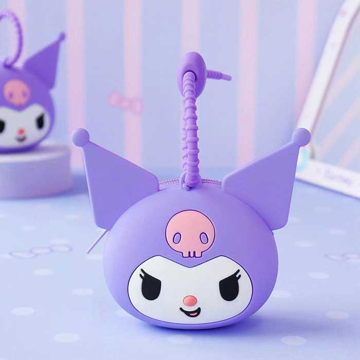 Sanrio wallet Pouch Charm Cinnamoroll, Kuromi, Pochcco, My Melody Car Key Chain