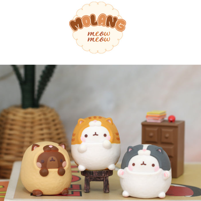 Molang Meow Meow Figure Blind Box (6 Types) ver.2