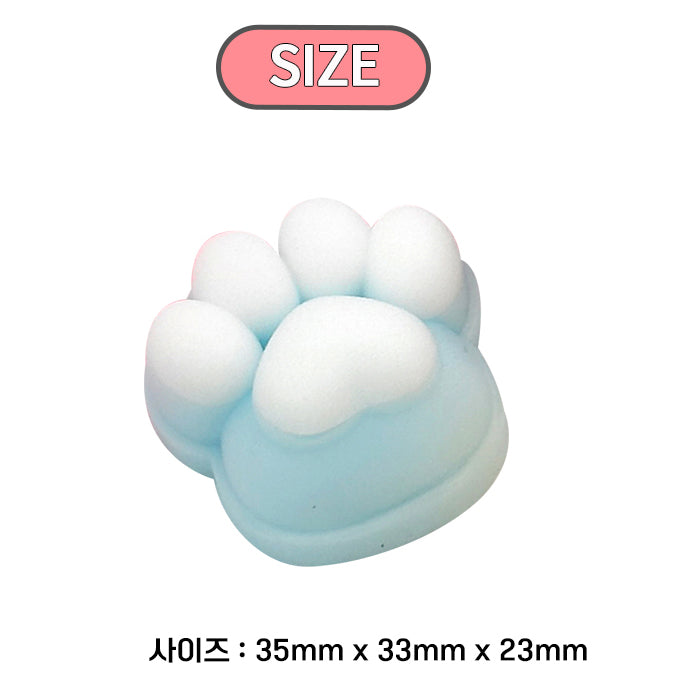 Kitty Paw Pop Squishy 5 Colors Random Box