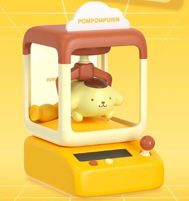 Sanrio Mini Crane Game Figures – Light & Spin Display Series
