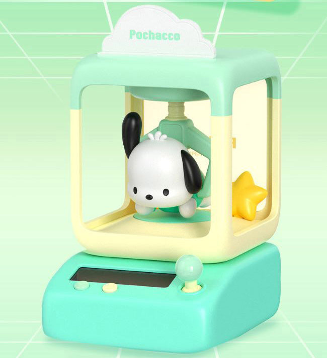 Sanrio Mini Crane Game Figures – Light & Spin Display Series