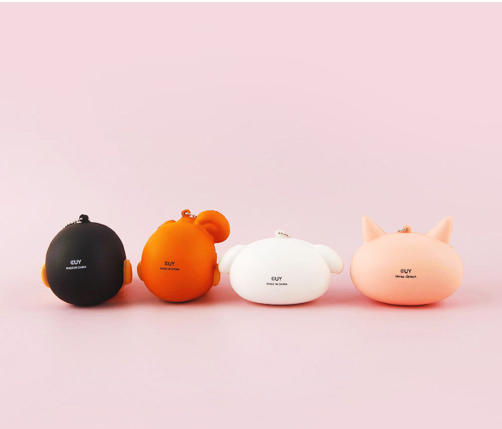 Crayon Shin-chan Squishy Face Keyring – 4 Characters random