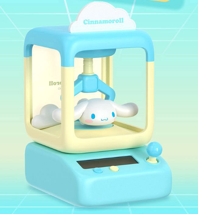 Sanrio Mini Crane Game Figures – Light & Spin Display Series