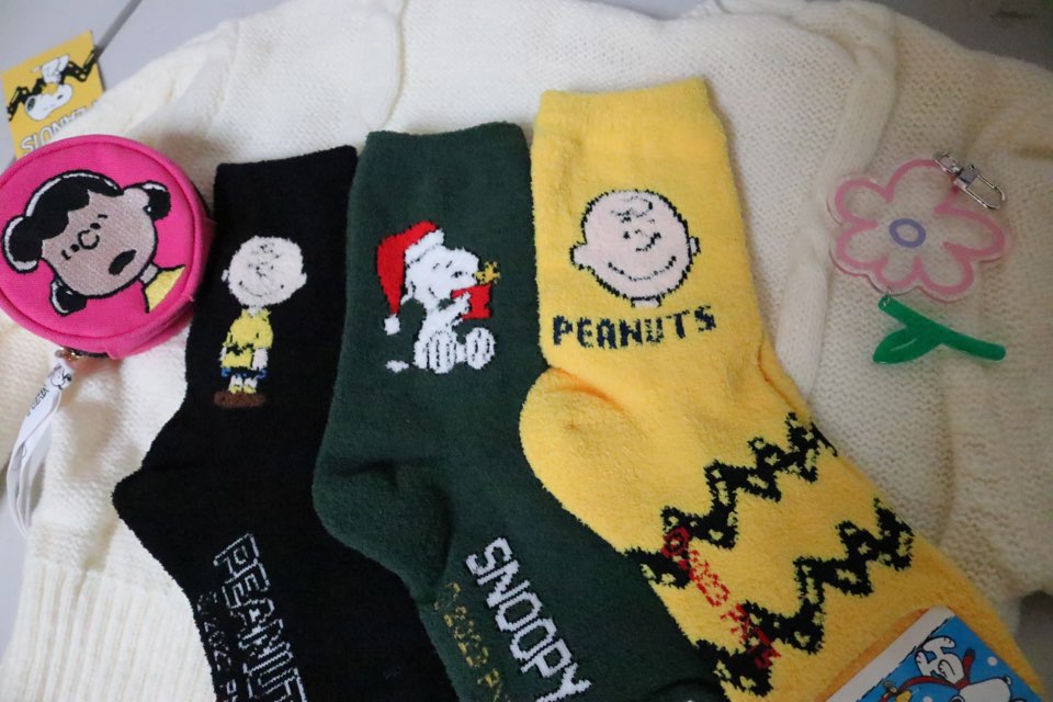 Snoopy COZY warm Sleeping Socks- ULTRA SOFT