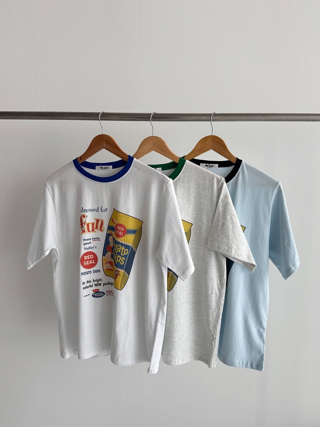 Vintage Snack Graphic Ringer T-Shirt