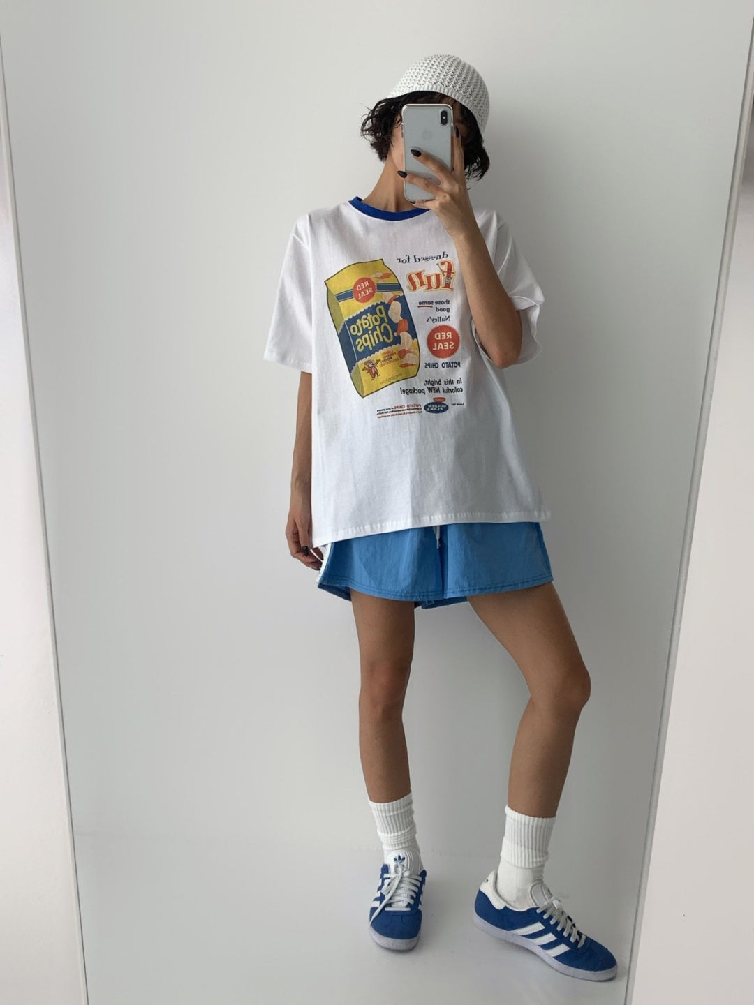 Vintage Snack Graphic Ringer T-Shirt