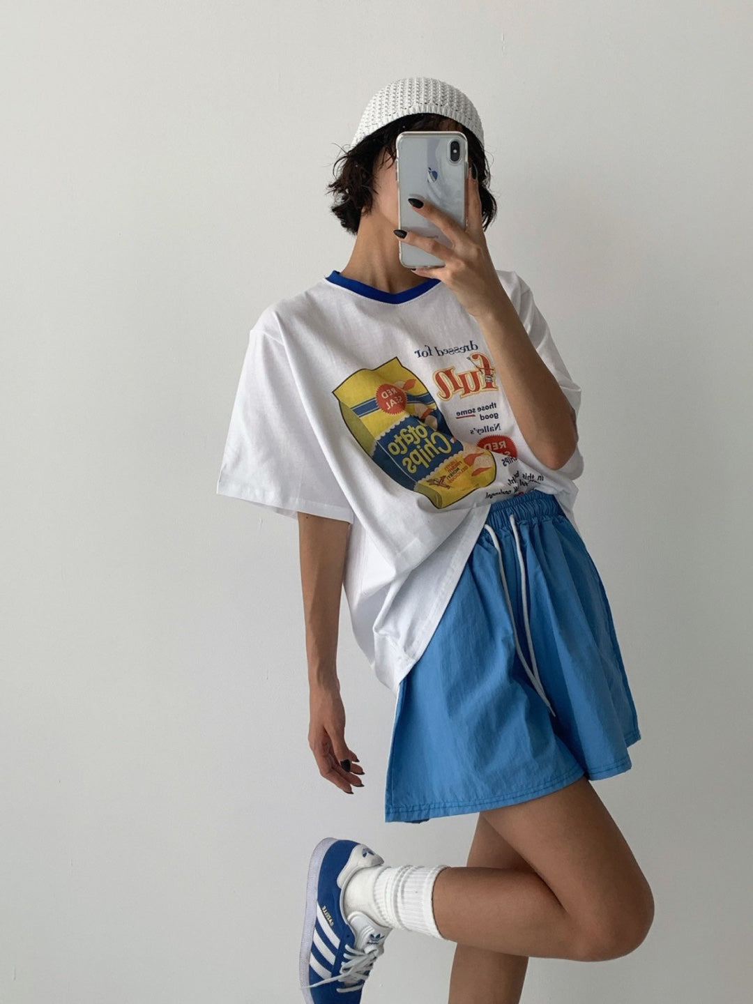 Vintage Snack Graphic Ringer T-Shirt