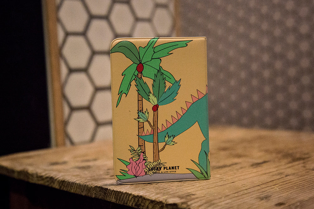 [Lucky Planet] My Pet Dino Passport Holder Cover Case - Luckyplanetusa