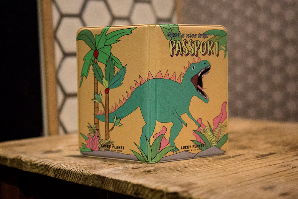 [Lucky Planet] My Pet Dino Passport Holder Cover Case - Luckyplanetusa