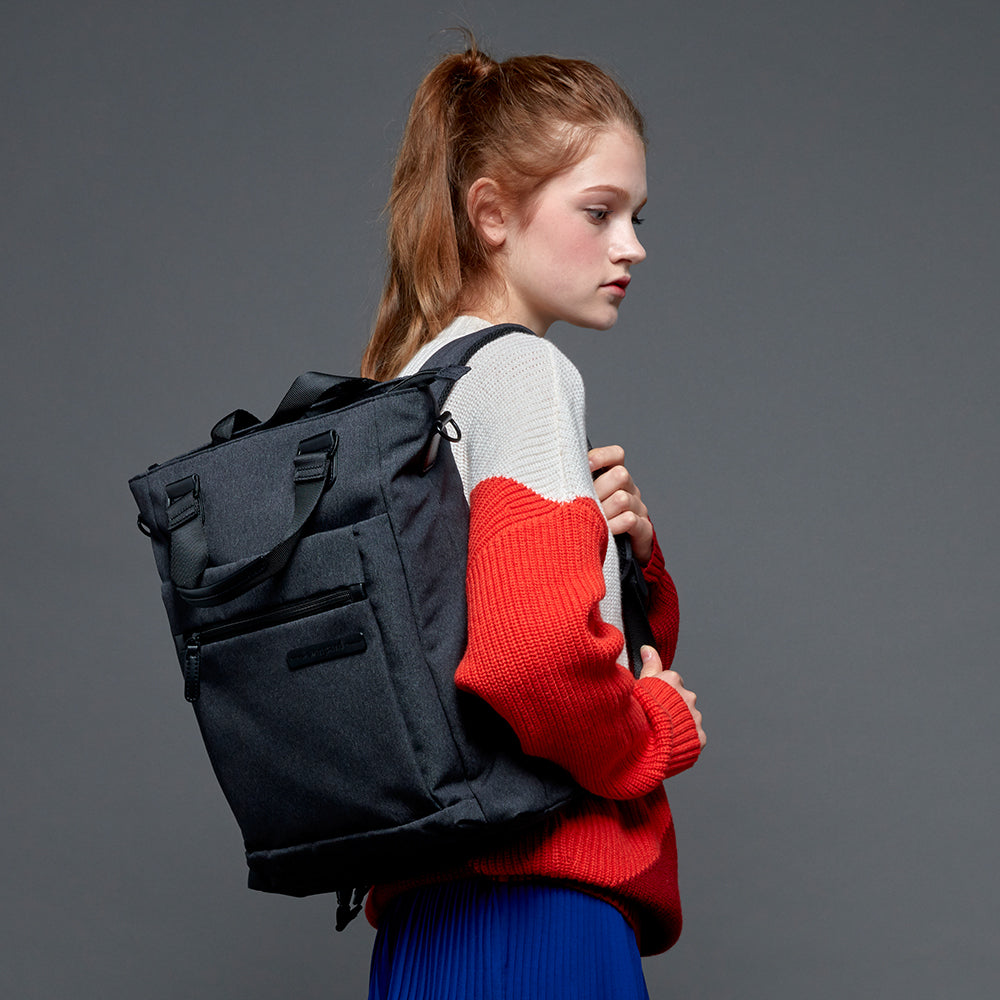 [Lucky Planet] Alpha Two Way Carry Handles Shoulder Bag -Balck - Luckyplanetusa